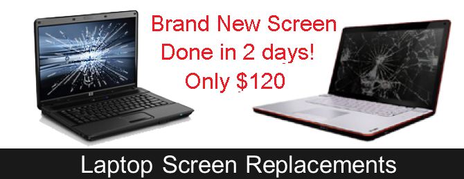 Laptop Screen Replacement